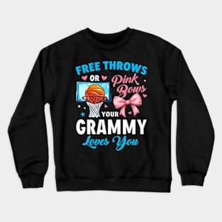 Gender Reveal Grammy Loves You Crewneck Sweatshirt